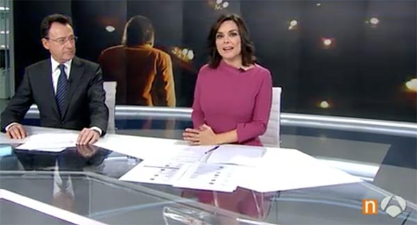 Foto presentadores telediario Antena3